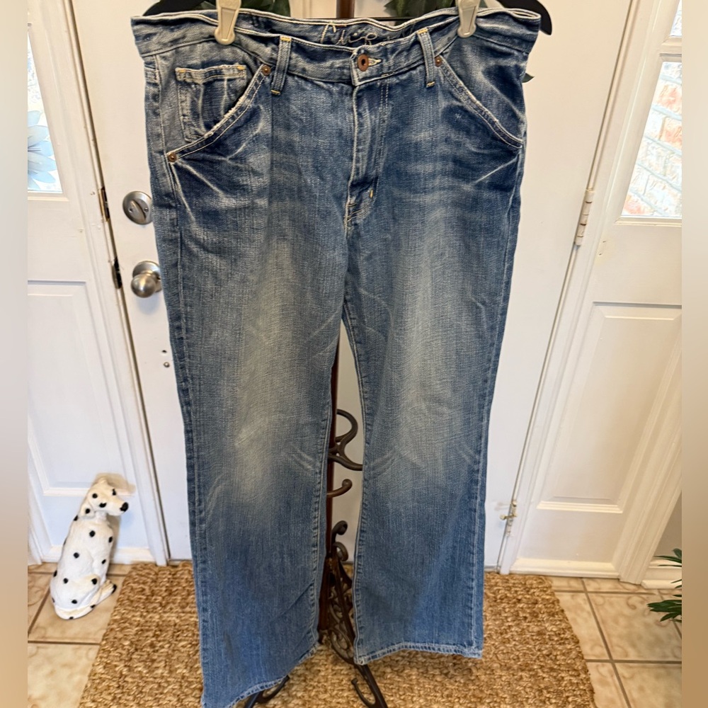 Vintage Chip & Pepper California Vintage Fit Distressed Bootcut Jeans 33